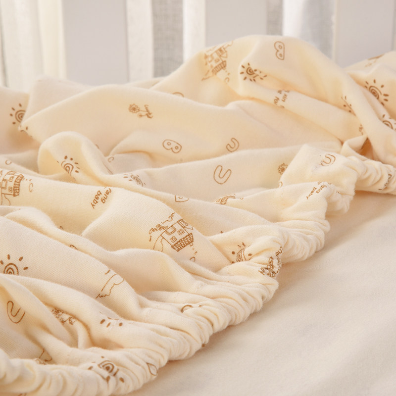 婴儿床床笠定做新生儿拼接床床笠针织床垫罩A类有机彩棉宝宝床笠,淘宝优惠券,粉丝福利购,淘宝优惠卷