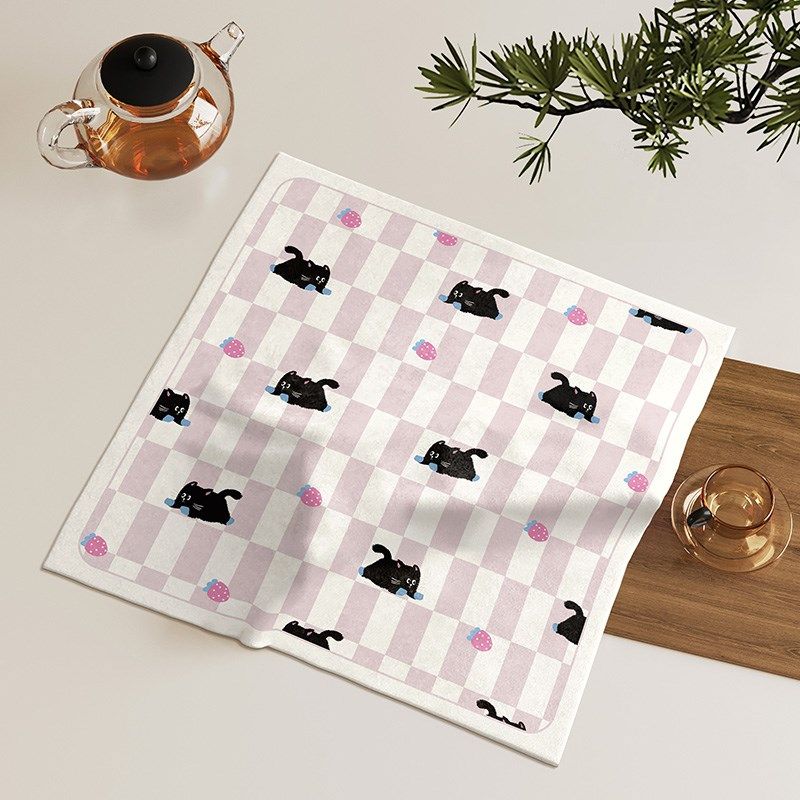 茶盘盖巾防尘罩万能遮灰多用小桌布茶台装饰方巾小茶具正方形盖布,淘宝优惠券,粉丝福利购,淘宝优惠卷