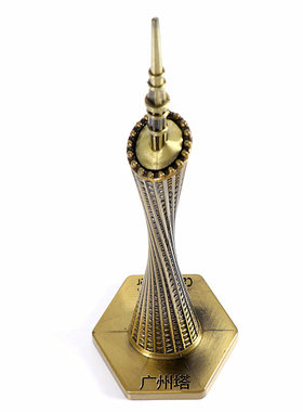 地标建筑模型广州塔小蛮腰旅游纪念品装饰品摆件送老外朋友