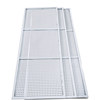 Hole plate shelf with frame Hole plate kitchen storage hardware tool display rack Hole plate wall jewelry display rack
