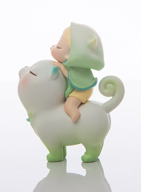 白夜童话 猫将军手办摆件家居装饰车载可爱新年春节圣诞节小礼品