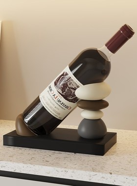 创意时来运转玄关客厅酒柜电视柜餐边柜高端红酒架摆件装饰品酒托