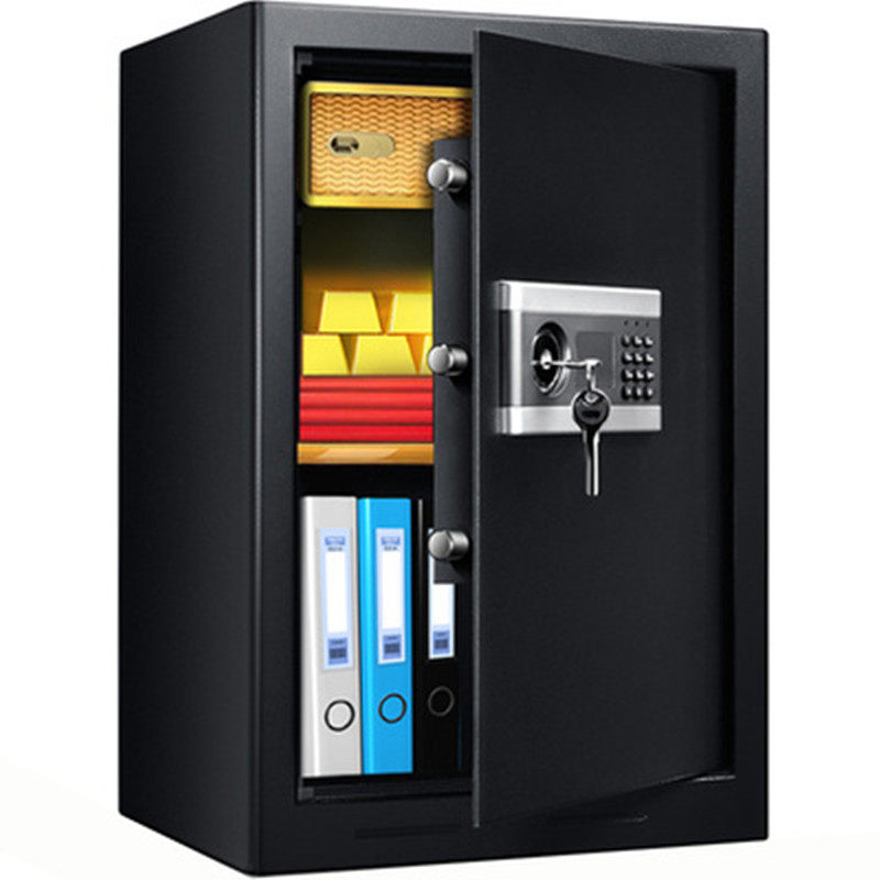 办公保险箱 小型储钱零钱保险箱 家用保险柜 电子密码保险柜 夹万,淘宝优惠券,粉丝福利购,淘宝优惠卷