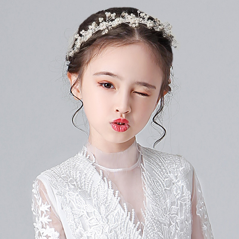 儿童头饰女童发箍水钻头箍女孩饰品演出发饰头花礼服配饰花童皇冠,淘宝优惠券,粉丝福利购,淘宝优惠卷