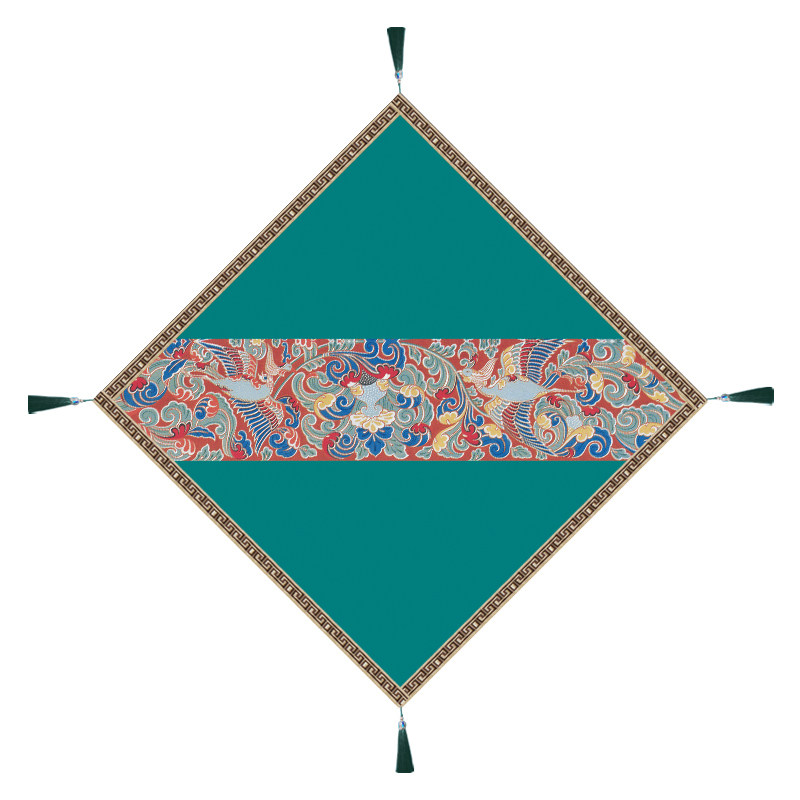 床头柜盖布中式茶几桌布家具遮盖防灰尘冰箱电视机防尘罩盖巾桌垫,淘宝优惠券,粉丝福利购,淘宝优惠卷