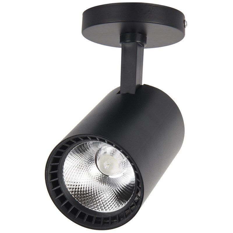 led明装射灯商用服装店单灯店铺背景墙超亮家用吸顶式cob小轨道灯,淘宝优惠券,粉丝福利购,淘宝优惠卷