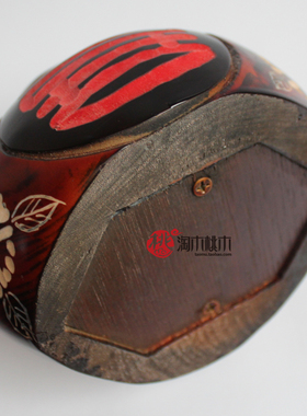 储钱罐朋友结婚礼物创意家居装饰实用摆件白头偕老娃娃木质存钱罐