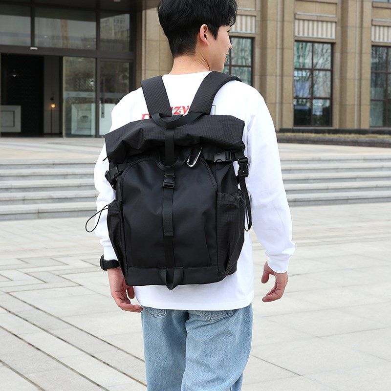 运动户外登山骑行大容量背包双肩包男士机能旅行男大学生电脑书包,淘宝优惠券,粉丝福利购,淘宝优惠卷