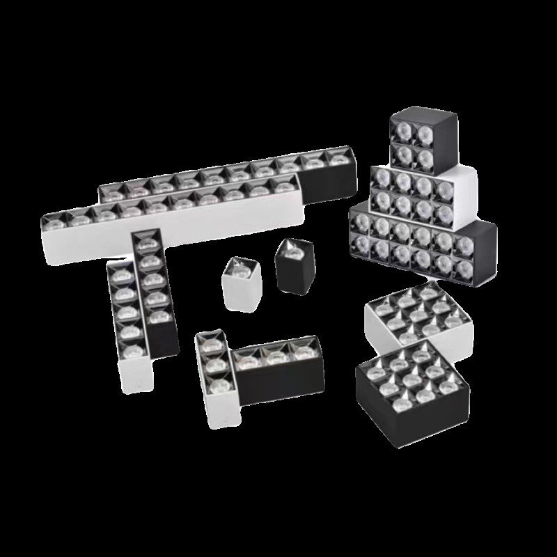 创朗led明装格栅灯防眩长条射灯线条灯无主灯客厅免吊顶吸顶筒灯,淘宝优惠券,粉丝福利购,淘宝优惠卷