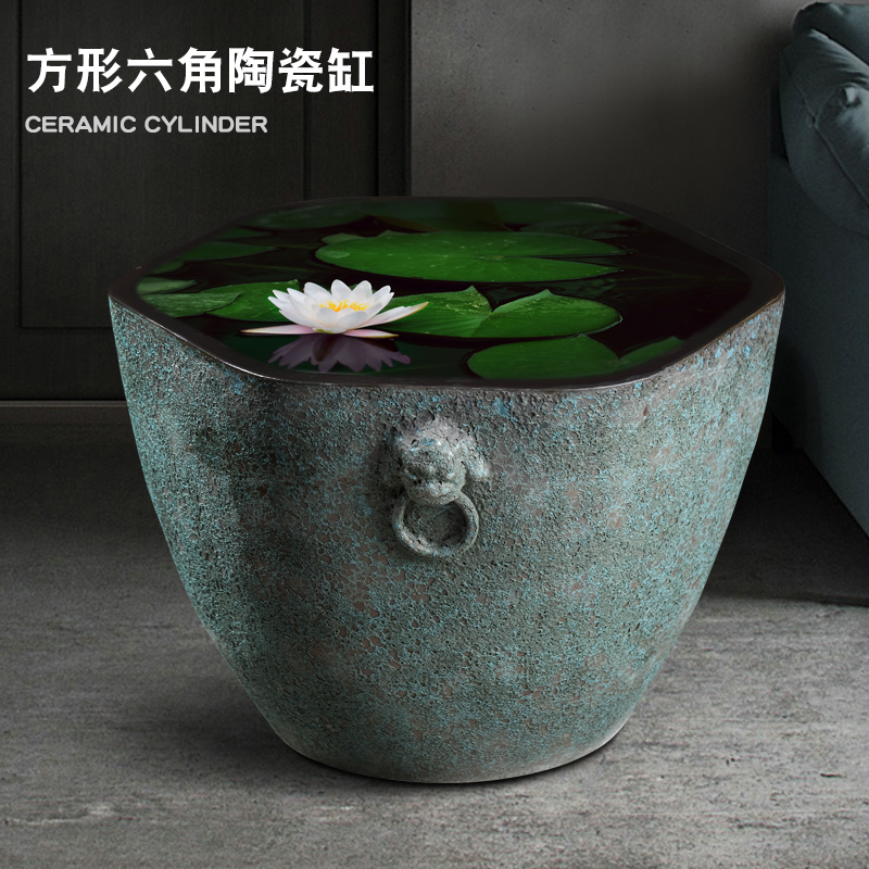 陶瓷流水摆件鱼缸瀑布流水摆件循环过滤器种绿植微景观门海溪流缸,淘宝优惠券,粉丝福利购,淘宝优惠卷