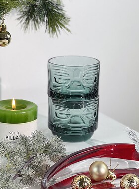 节日装饰摆件红绿色花瓶圣诞树收纳松枝蜡烛摆件餐桌装饰布置