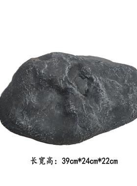 仿真石头假山模型网红小院装饰造景石入户景观玻璃钢假山造型摆件
