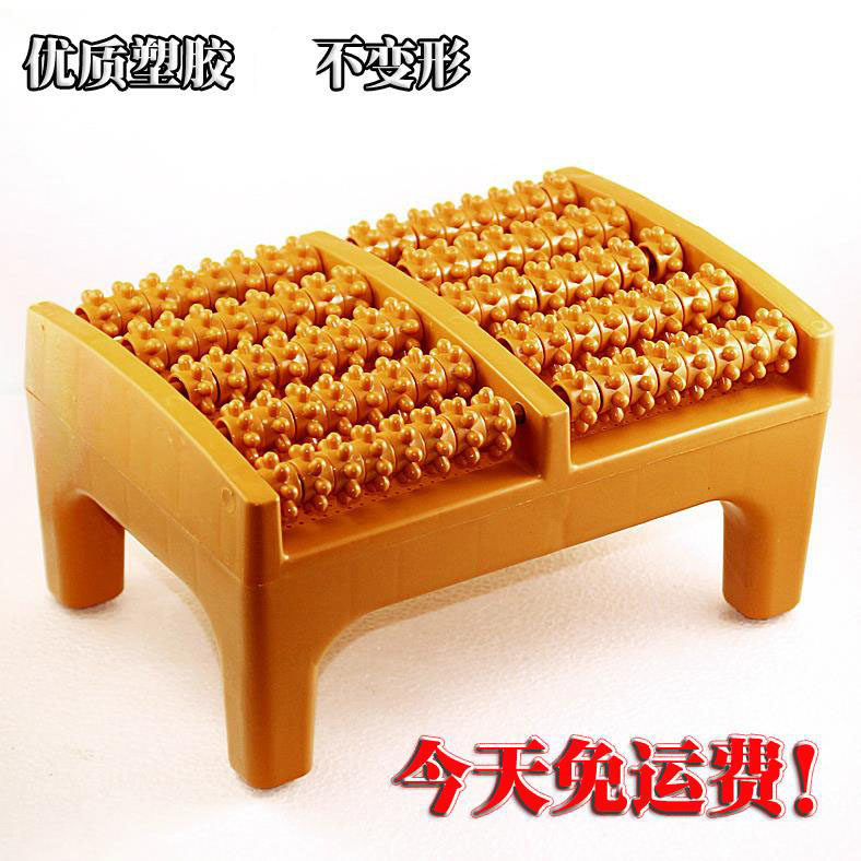 手动足底按摩器5排滚轮按摩凳脚部足部脚底足穴位保养疗按摩器材,淘宝优惠券,粉丝福利购,淘宝优惠卷