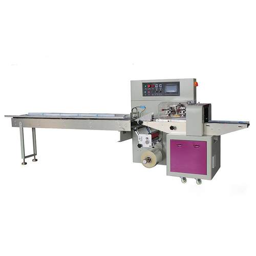 全自动五金包装机小型弹簧铝型材拉手波纹水管自动打包枕式包装机 - 图3