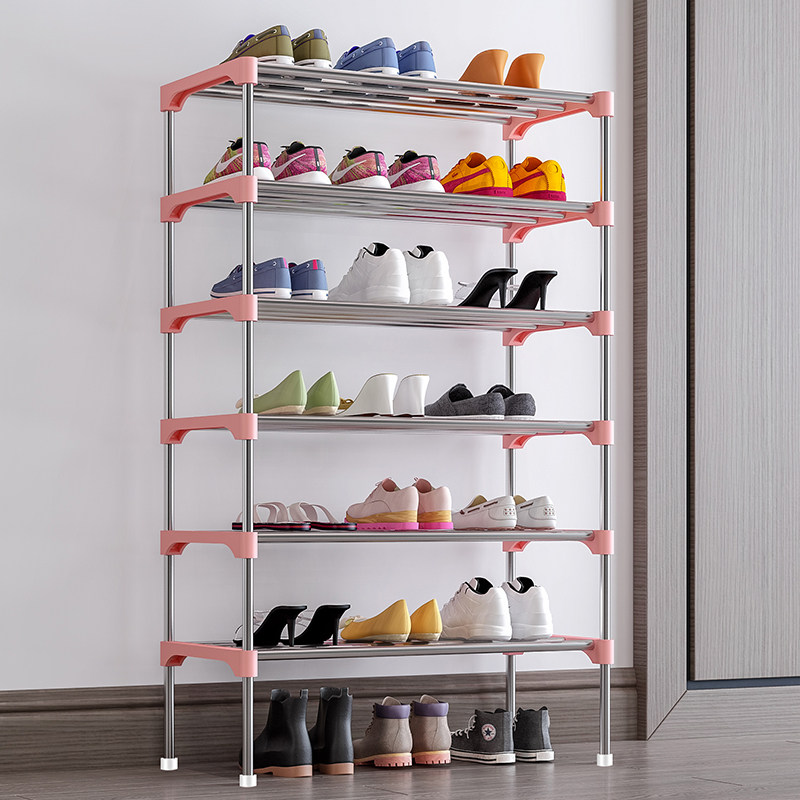 简易鞋架家用多层经济型宿舍入门口防尘收纳鞋柜省空间小窄鞋架子,淘宝优惠券,粉丝福利购,淘宝优惠卷