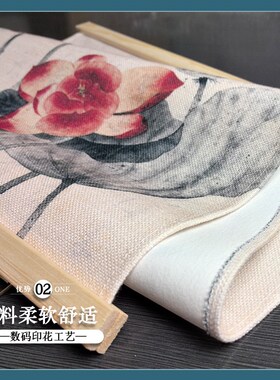 新葫芦布艺挂画玄客厅卧室茶室饰画挂毯布挂件入户背景墙