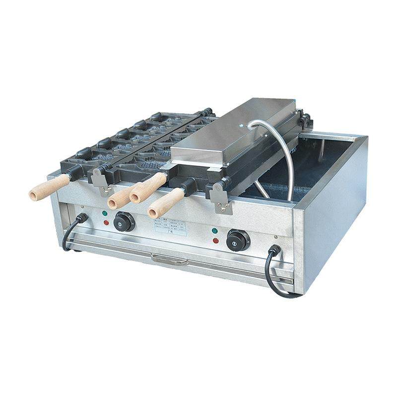 杰亿电热鲷鱼烧鱼饼机10条大开口冰激凌鱼仔机商用烤饼机FY-1102B,淘宝优惠券,粉丝福利购,淘宝优惠卷