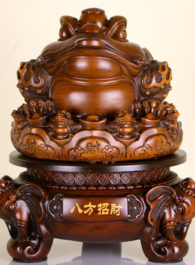 八方招财金蟾工艺品店里收银台办公室家居装饰送业礼品