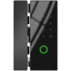 Single frame door fingerprint password swipe card smart electronic lock free office sliding door attendance