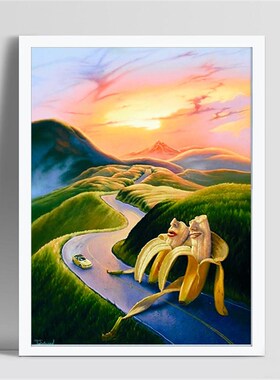 咨询室心理挂画关图心理学挂画 错觉图挂图测试图装饰画框画