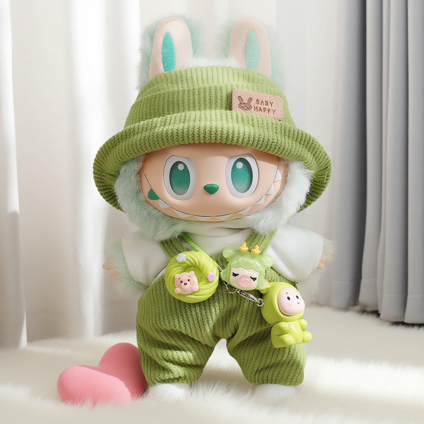 仅衣服适用前方高能平静一二三代娃衣17cm拉布布labubu玩偶着替潮,淘宝优惠券,粉丝福利购,淘宝优惠卷