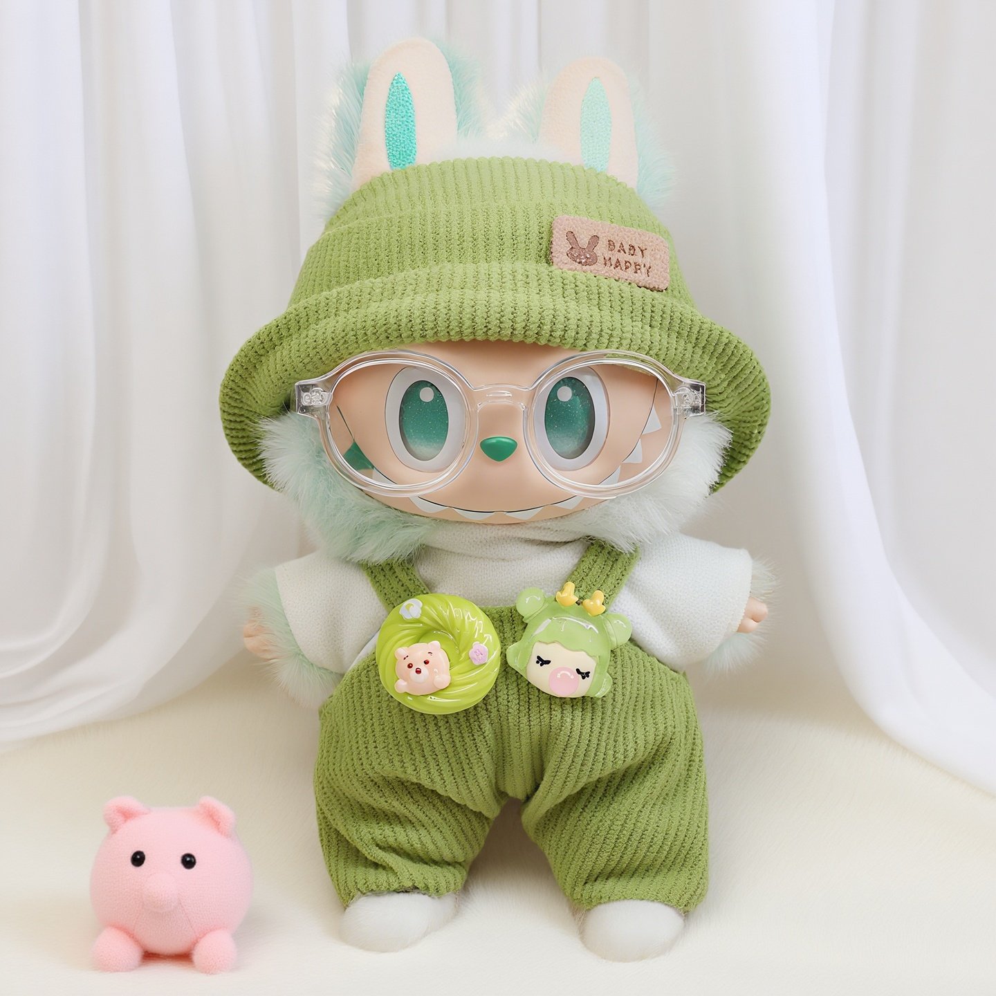 仅衣服适用前方高能平静一二三代娃衣17cm拉布布labubu玩偶着替潮,淘宝优惠券,粉丝福利购,淘宝优惠卷