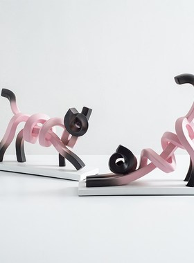 现代客厅装饰品电视柜酒柜摆设样板间售楼处书柜陈设软装