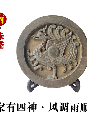新品仿古工艺品青龙白虎朱雀玄武办公室装饰品神兽