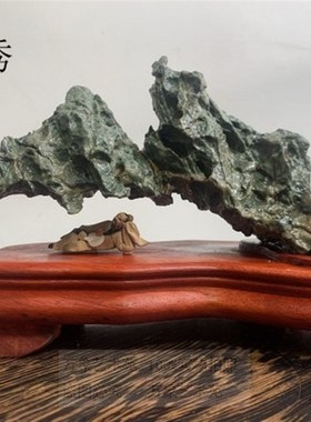 中物微小型古代物下棋陆羽抚琴盆景饰