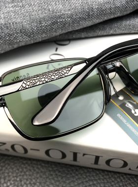 桑尼亚钢化玻璃镜片太阳镜男款驾驶司机方形墨镜开车钓鱼太阳眼镜