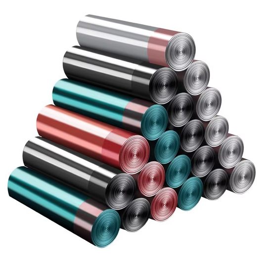 抽绳垃圾子袋加厚手提式户外家用厨房彩色款宿舍好物大号塑料袋