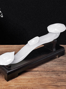 藏钰福玉如意天然家居客厅办公室玄关酒柜装饰品乔迁新居礼品