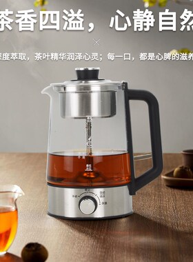新款安化黑茶煮茶器全自动蒸汽煮养生茶壶办公室小型保温茶具