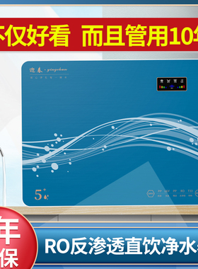 反渗透直饮厨下式净水自来水五级过除水垢纯水