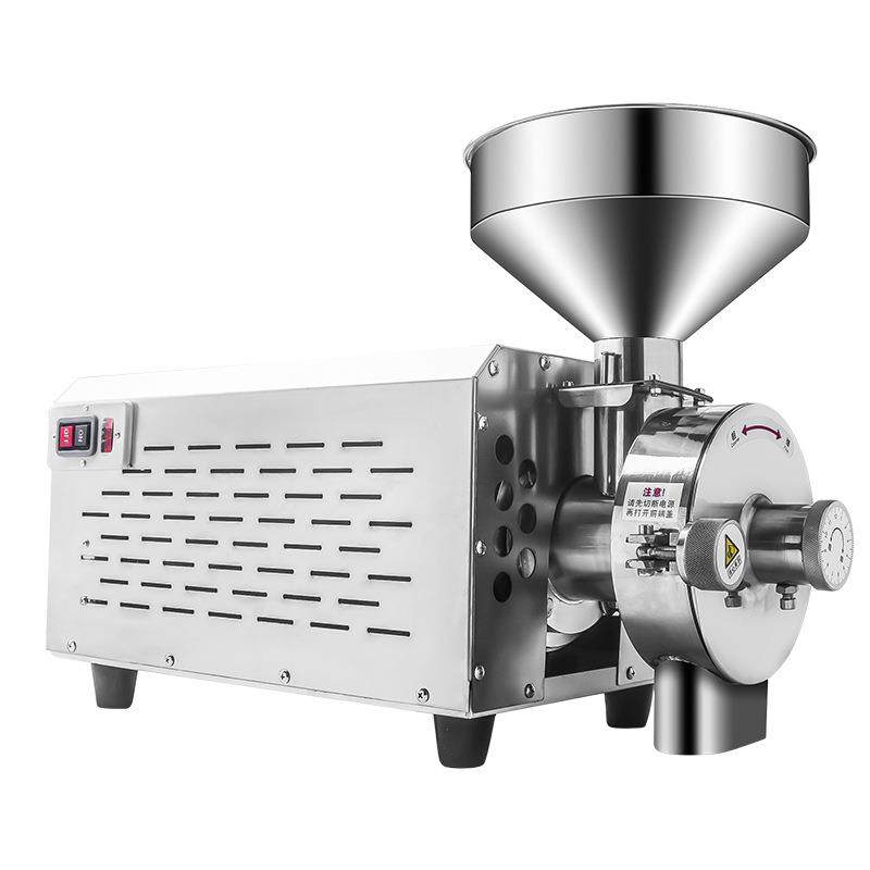 瀚博五谷杂粮磨粉机商用超细小麦研磨面机家用调料加工大米打粉机,淘宝优惠券,粉丝福利购,淘宝优惠卷