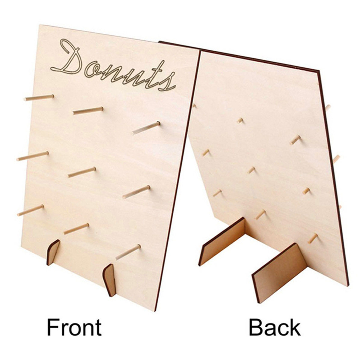 情人节日装饰木质甜甜圈架摆件家居派对小孩宝宝淋浴节蛋糕架木艺,淘宝优惠券,粉丝福利购,淘宝优惠卷