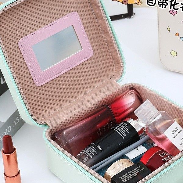 卡通手提化妆包儿童生日礼品盒创意可爱大容量化妆箱小收纳箱,淘宝优惠券,粉丝福利购,淘宝优惠卷