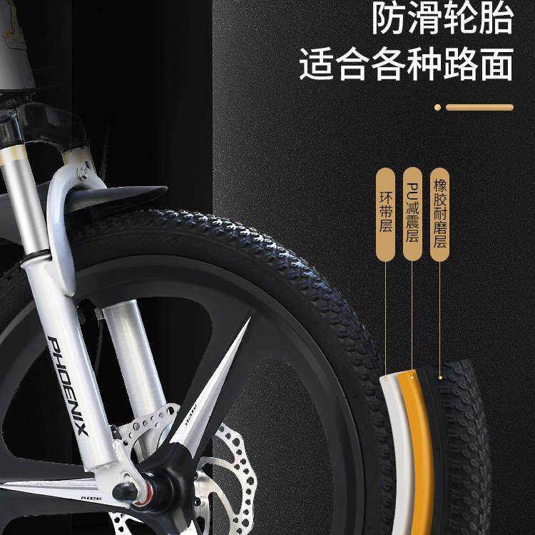 凤凰儿童自行车6到12岁男女孩小学生中大童变速山地车减震碟刹车,淘宝优惠券,粉丝福利购,淘宝优惠卷