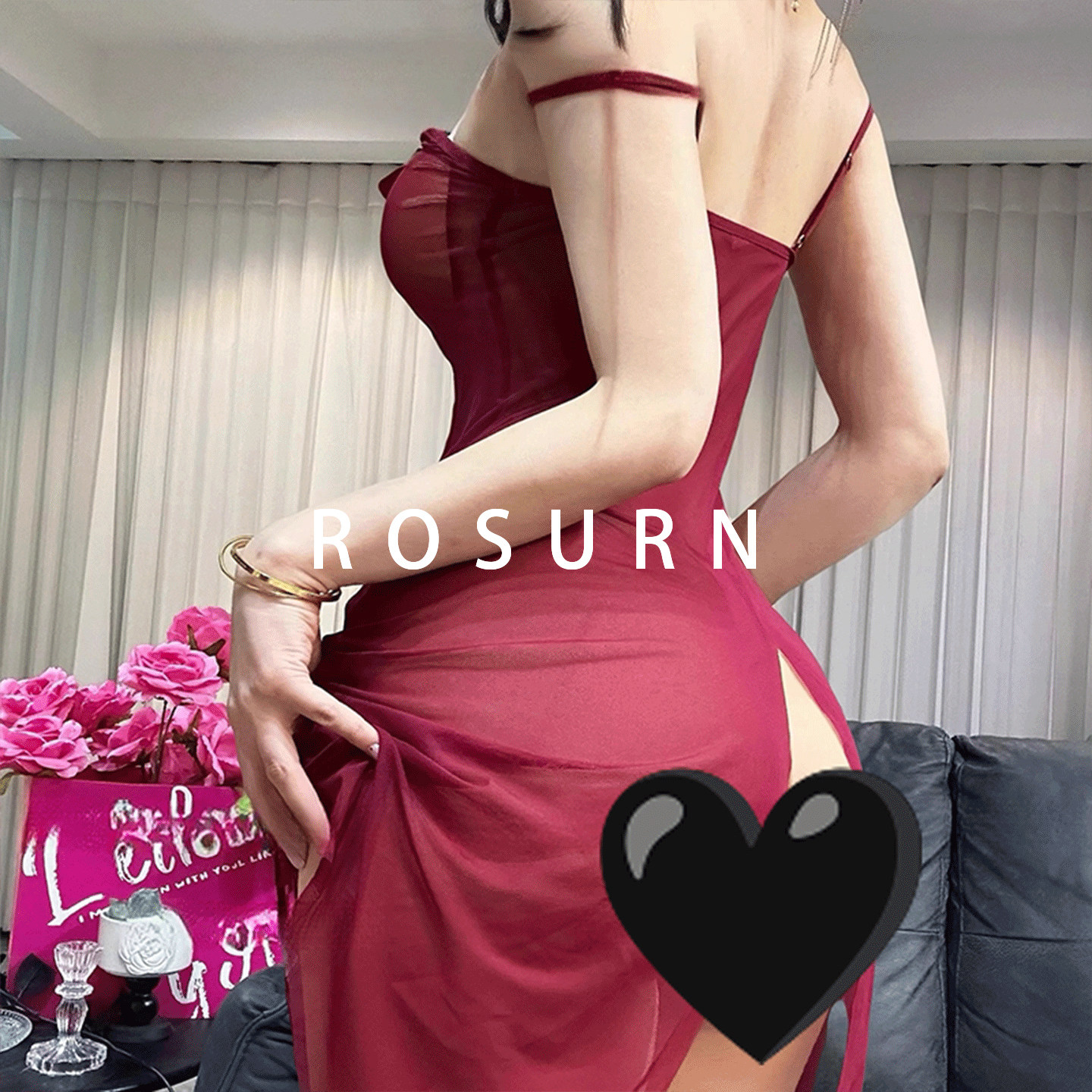 夜曲蔷薇「奶霜陷阱」性感纯欲风流苏蝴蝶结设计感网纱睡裙,淘宝优惠券,粉丝福利购,淘宝优惠卷