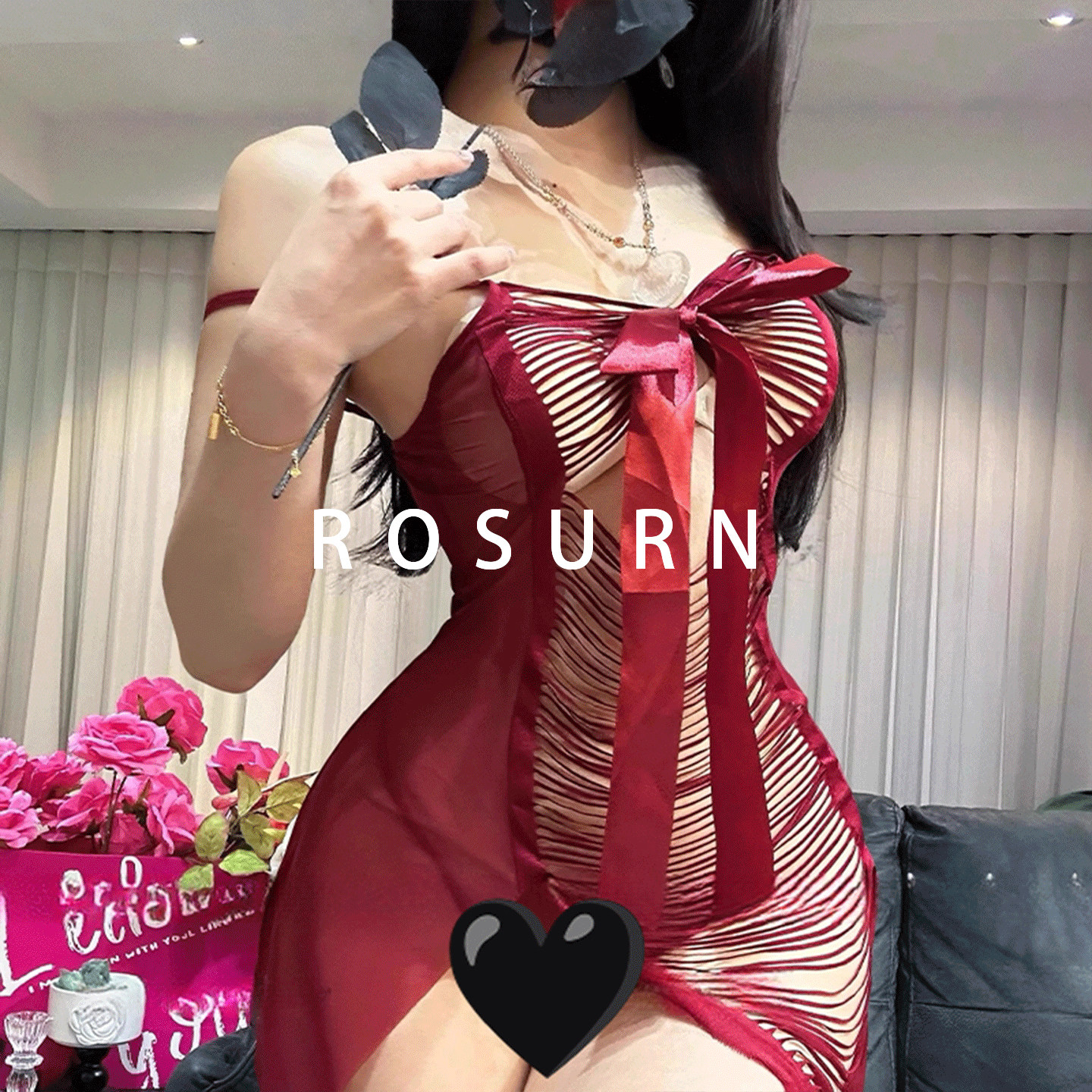 夜曲蔷薇「奶霜陷阱」性感纯欲风流苏蝴蝶结设计感网纱睡裙,淘宝优惠券,粉丝福利购,淘宝优惠卷