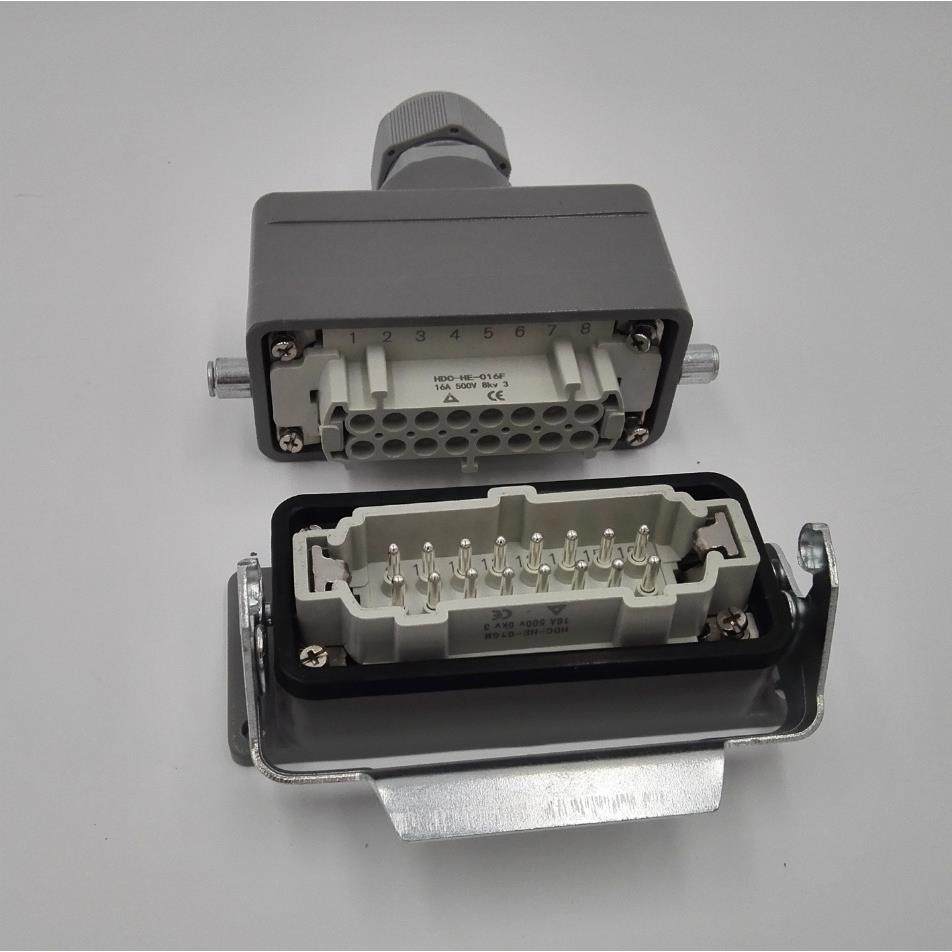 直销重载连接器16芯矩形工业防水航空插头热流道模具接插件,淘宝优惠券,粉丝福利购,淘宝优惠卷