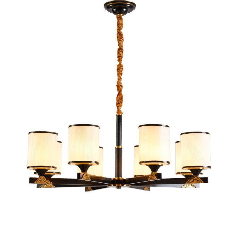 新中式全铜吊灯客厅灯中国风大气复式楼别墅大大吊灯创意餐厅灯具,淘宝优惠券,粉丝福利购,淘宝优惠卷