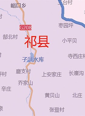 晋中市地图图办公室挂图防水墙壁超大装饰画