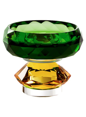 家具展厅客厅插瓶 水晶烛台大理石烟灰缸茶几装饰