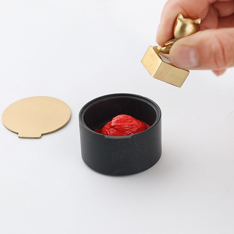 上海西泠印社相思印泥书画毛笔书法优质便携泥篆刻印章朱砂色,淘宝优惠券,粉丝福利购,淘宝优惠卷