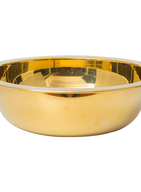 婚庆盆洗脸盆结婚铜盆喜盆加厚仿古宝宝盆品黄铜聚宝盆