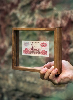 实木面相框摆台聘礼画框裱挂墙胶卷裱