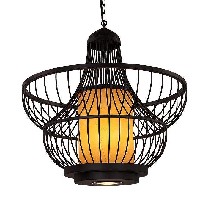 新仿古火锅店吊灯 铁艺鸟笼 饭店包间卡座创意聚光饰,淘宝优惠券,粉丝福利购,淘宝优惠卷