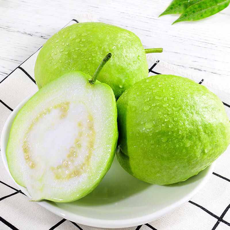 芭乐水果新鲜包邮硬番石榴白心当季整箱10斤时令鲜果软心应季特产,淘宝优惠券,粉丝福利购,淘宝优惠卷