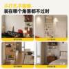 Sanmeng punch-free ceiling-to-floor hole board screen aluminum profile optical axis floor-standing partition storage coat and hat storage rack